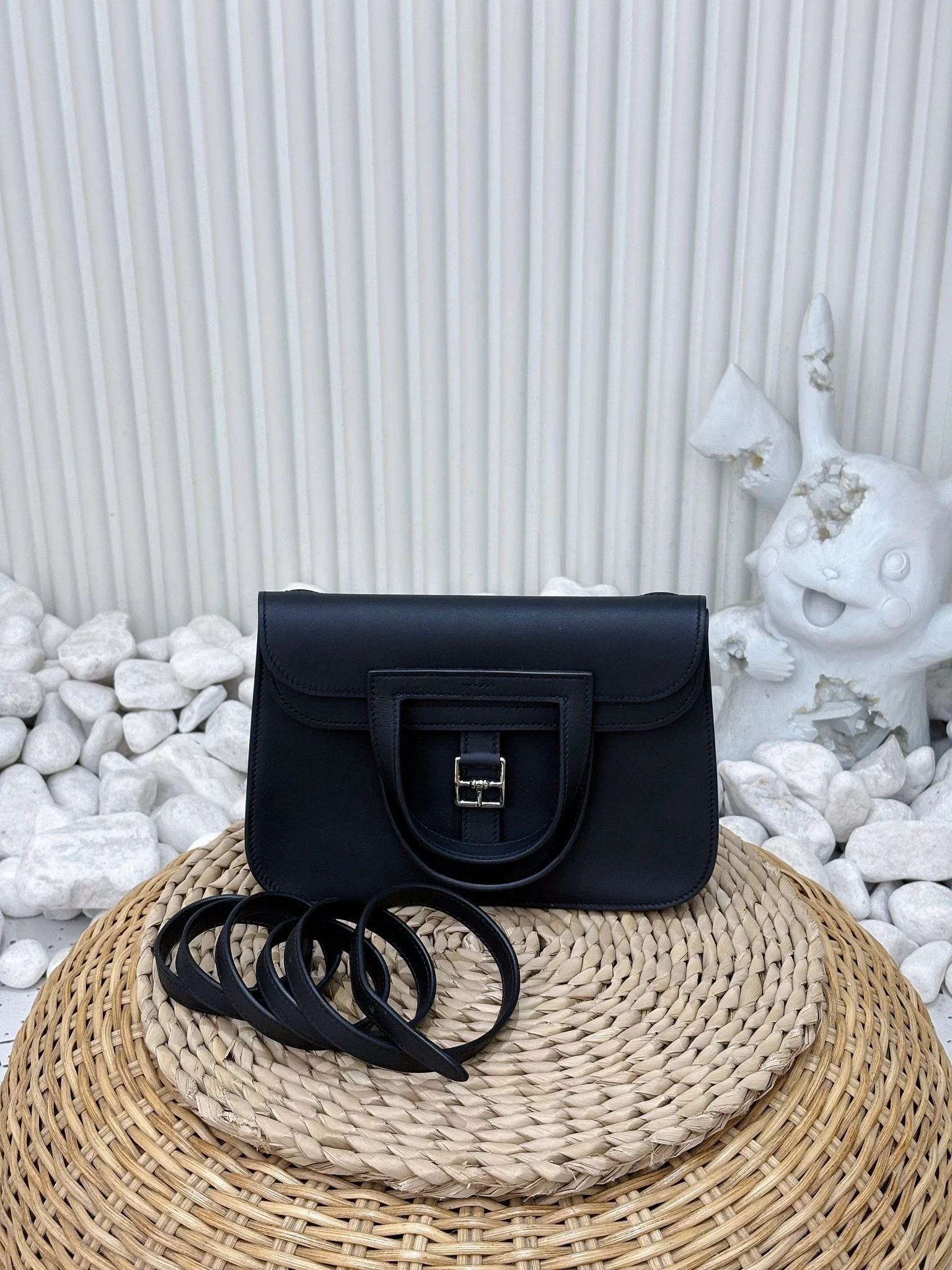 Mini Halzan｜黑银🖤Swift小牛皮 K刻 全新