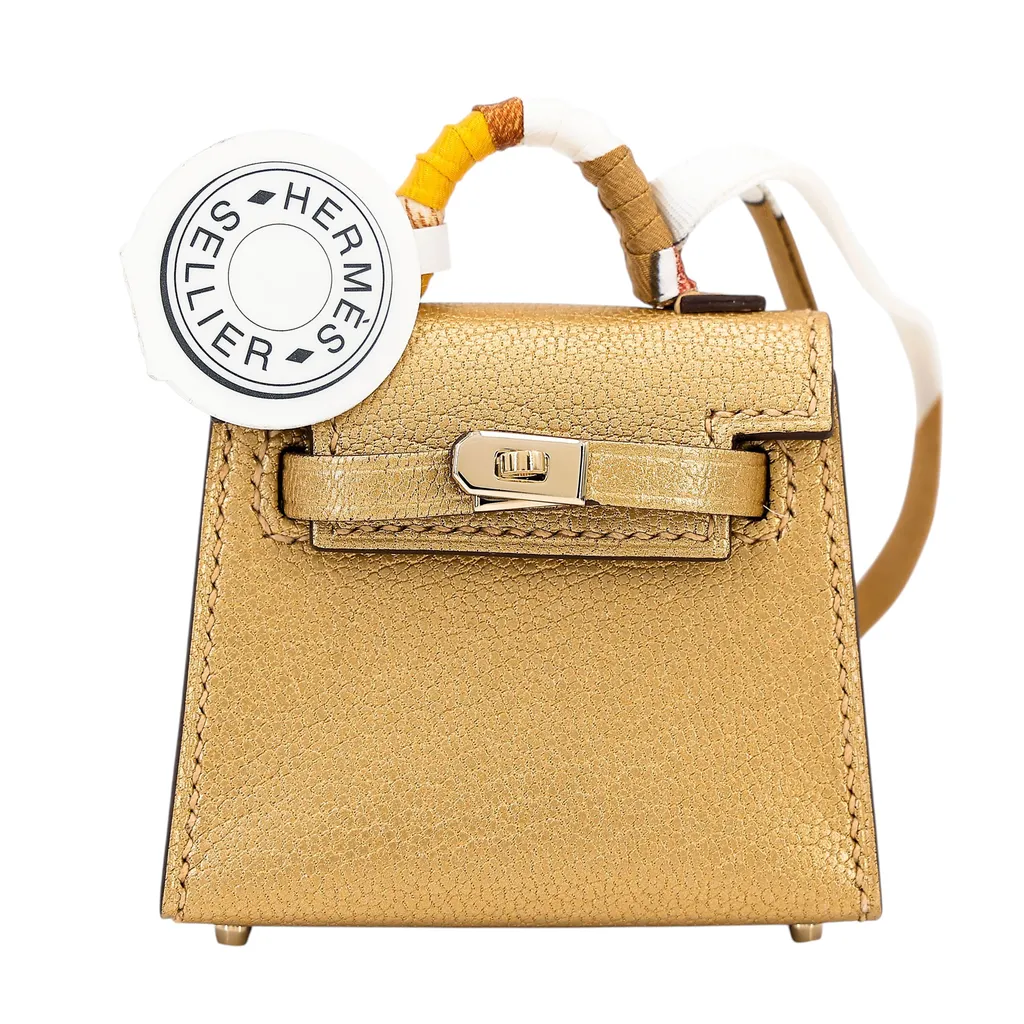 エルメス　ショッピングバックチャーム 楽天市場】≪Brand new≫ HERMES Sac Orange Rose Mexico Epsom