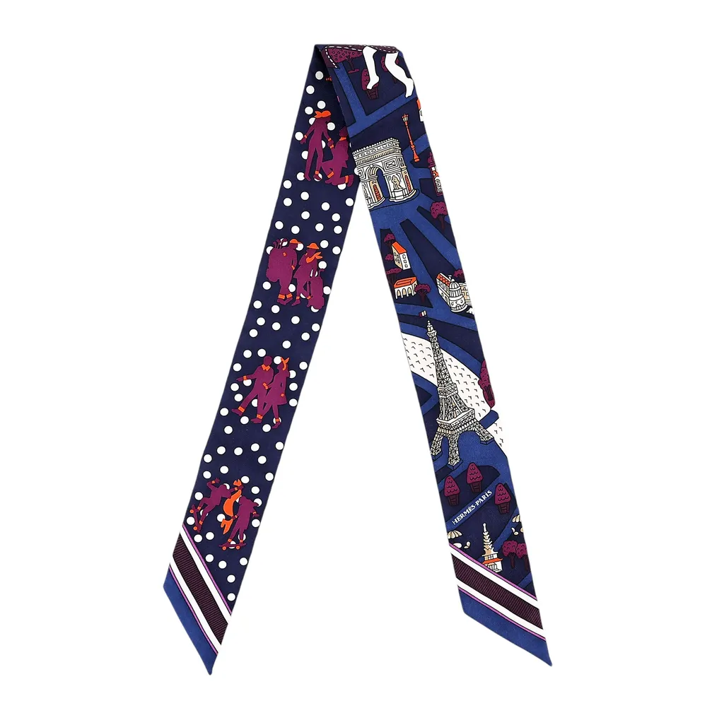 Twilly Les Nouveaux Amoureux de Paris Multi-color Red Blue