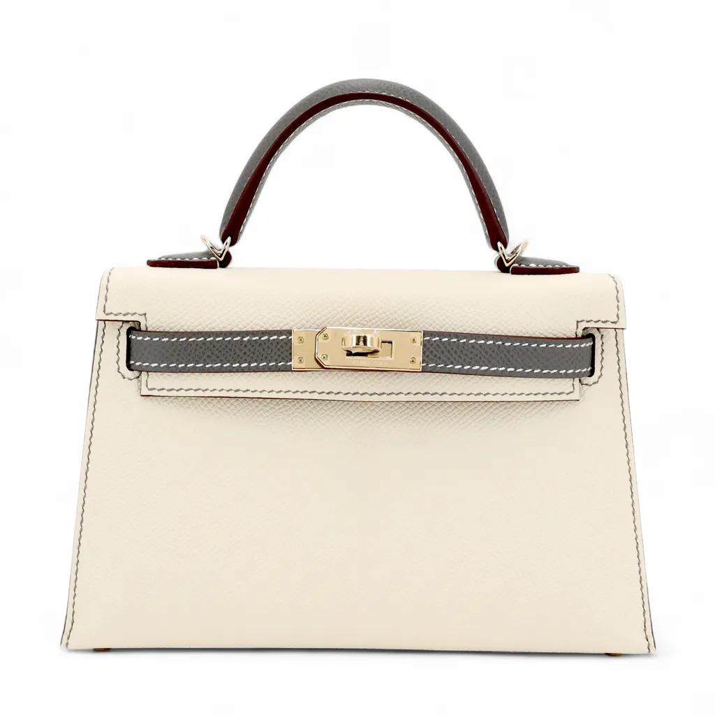 Mini Kelly II HSS Gris Meyer (0L) Craie (10)
