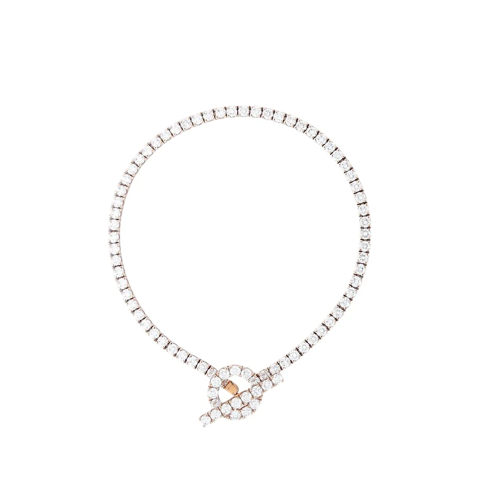 Finesse Link Bracelet Rose Gold