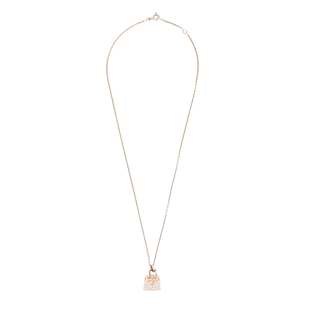 Amulettes Kelly Pendant Rose Gold