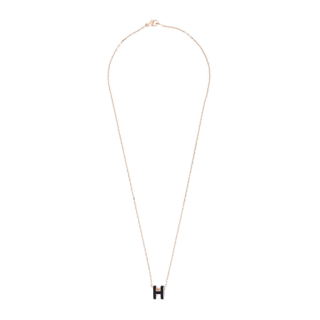 Mini Pop H 吊坠 89 黑色 Noir (Black)