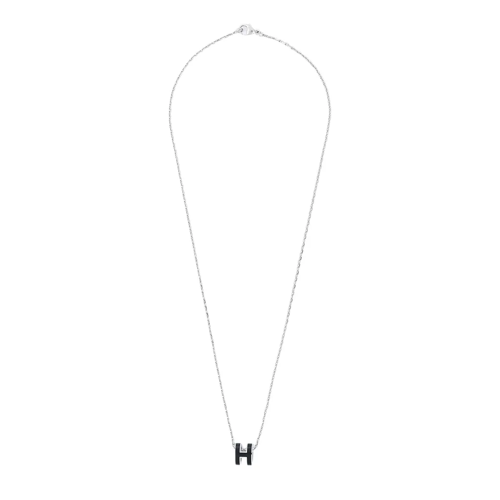 Mini Pop H 吊坠 89 黑色 Noir (Black)