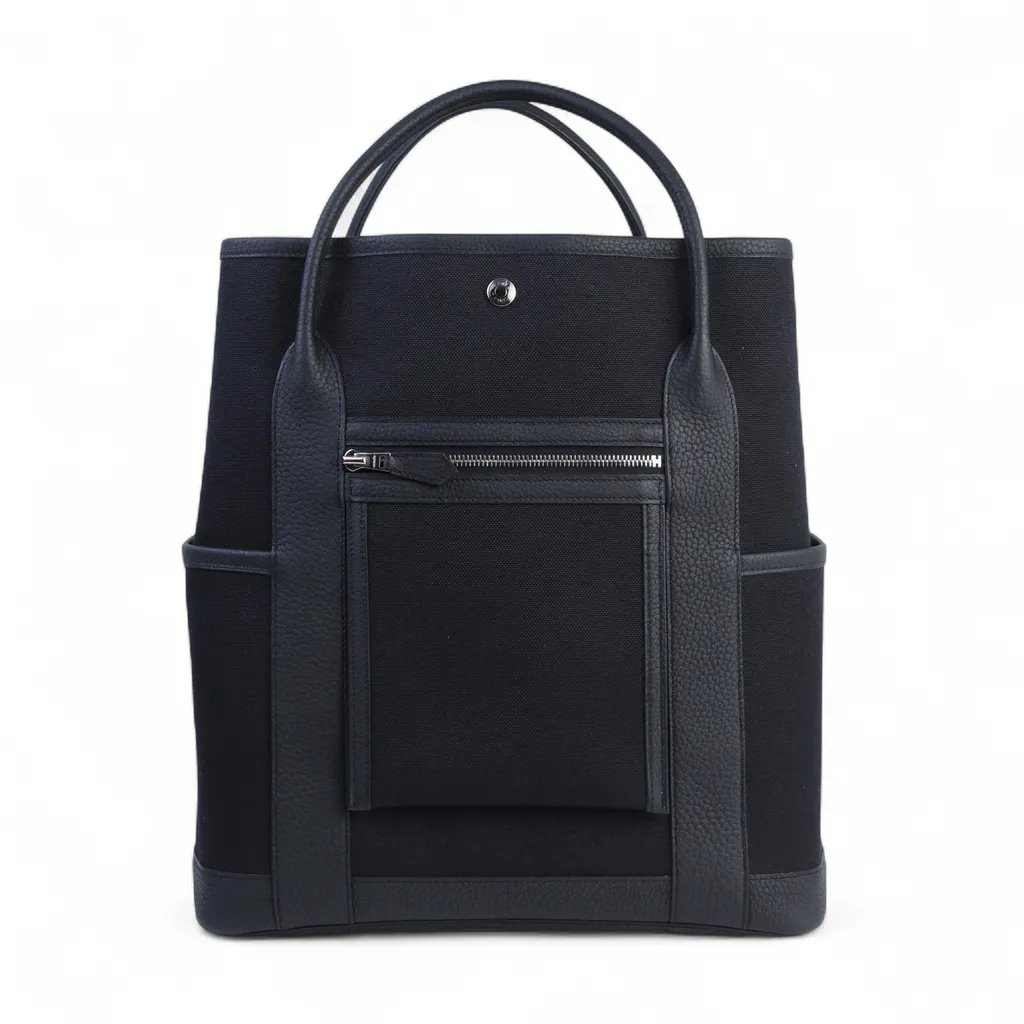 Garden Party pockets vertical Noir (89)