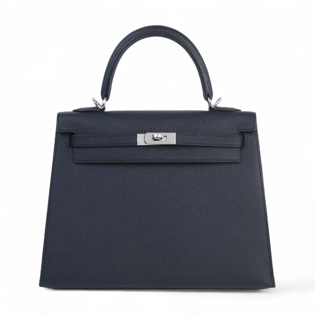 Kelly 25 Sellier Noir (89)