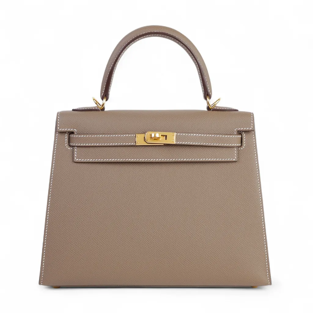 Kelly 25 Sellier Etoupe (18)