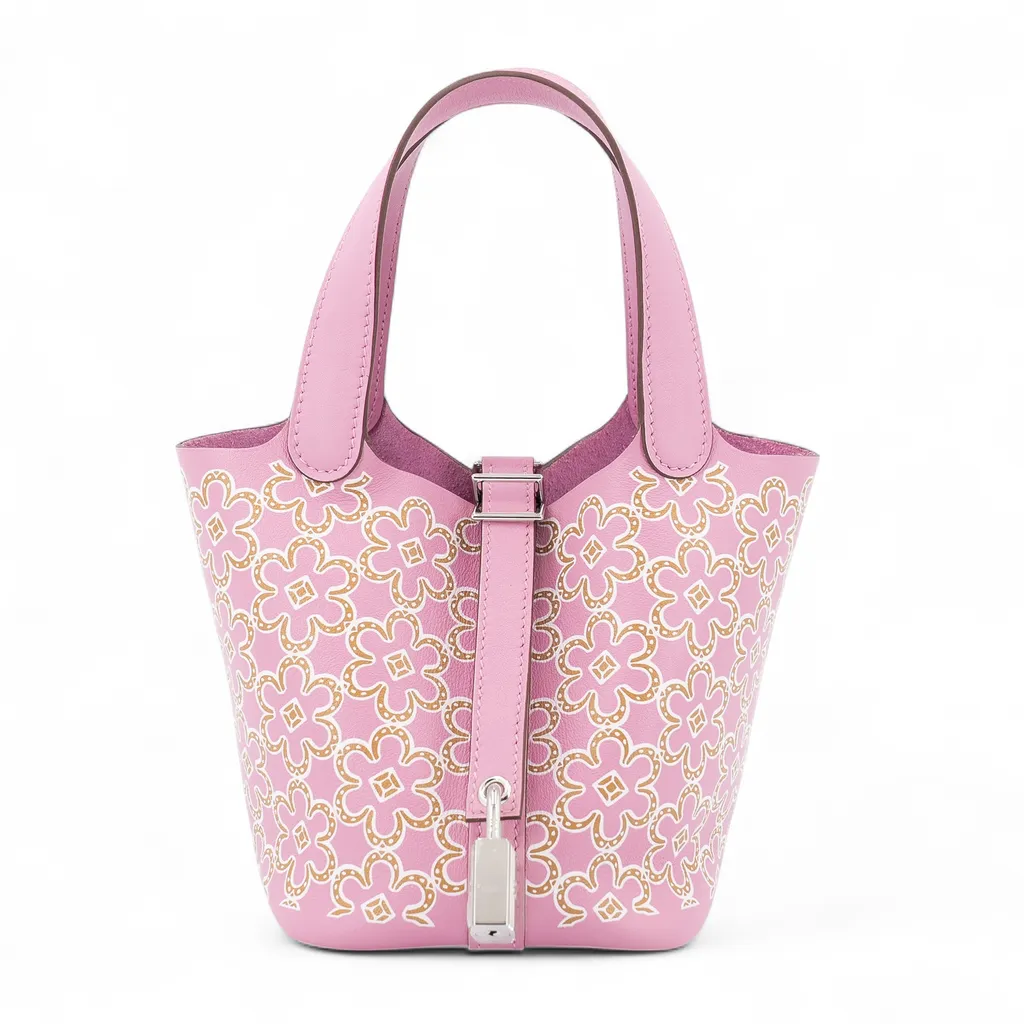 Picotin Lock Micro 14 Lucky Daisy Mauve Sylvestre (X9)