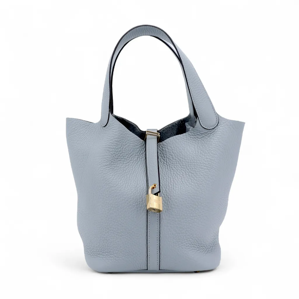 Picotin Lock MM Gris Pantin (P0)
