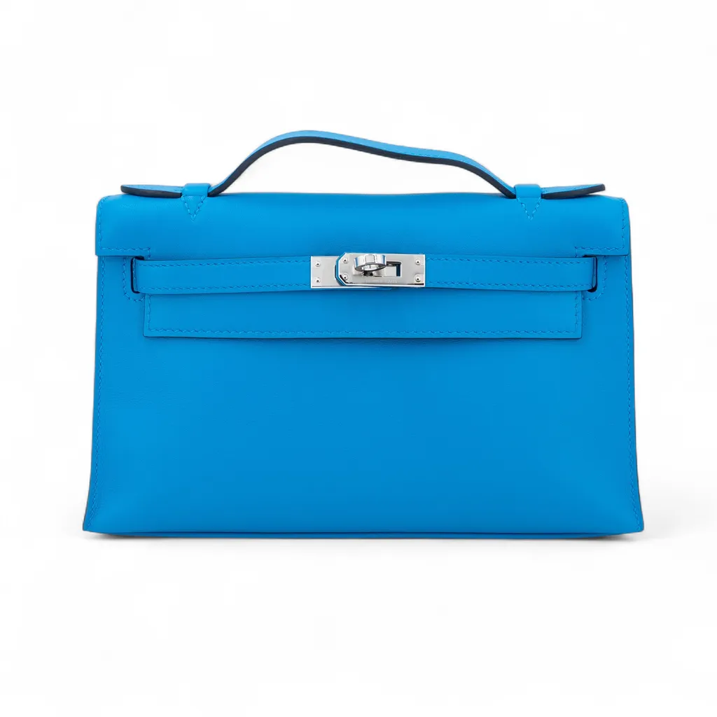 Kelly Pochette 0F 弗里达蓝 Bleu Frida