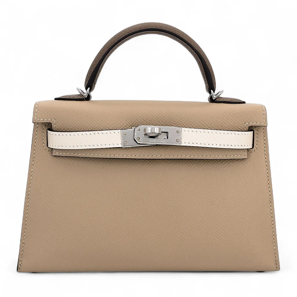 Mini Kelly II Craie (10) Etoupe (18) Trench (S2)