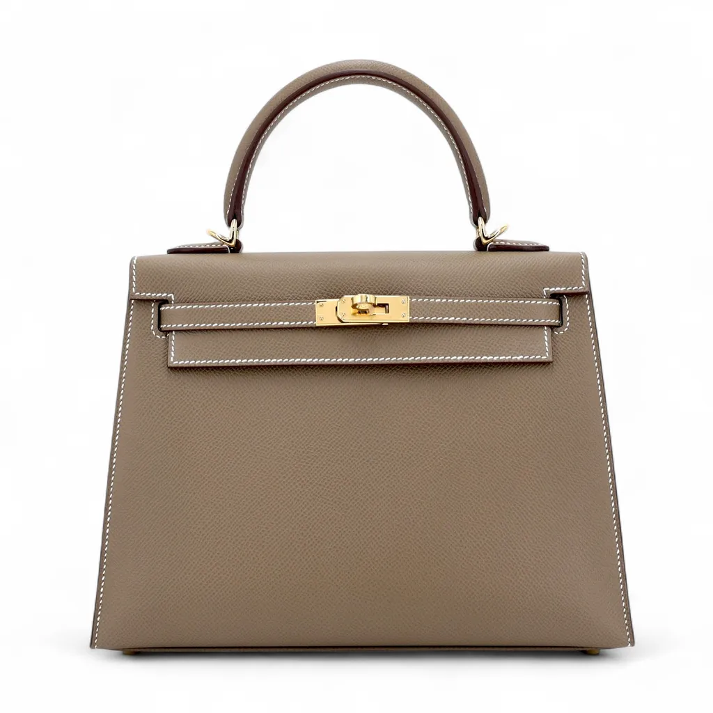 Kelly 25 Sellier Etoupe (18)
