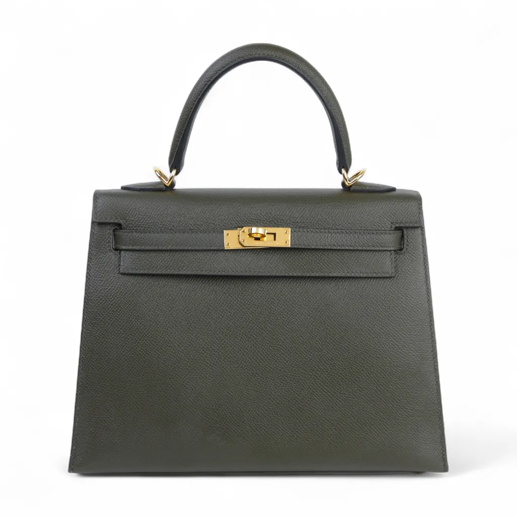 Kelly 25 Sellier Vert de Gris (C6)