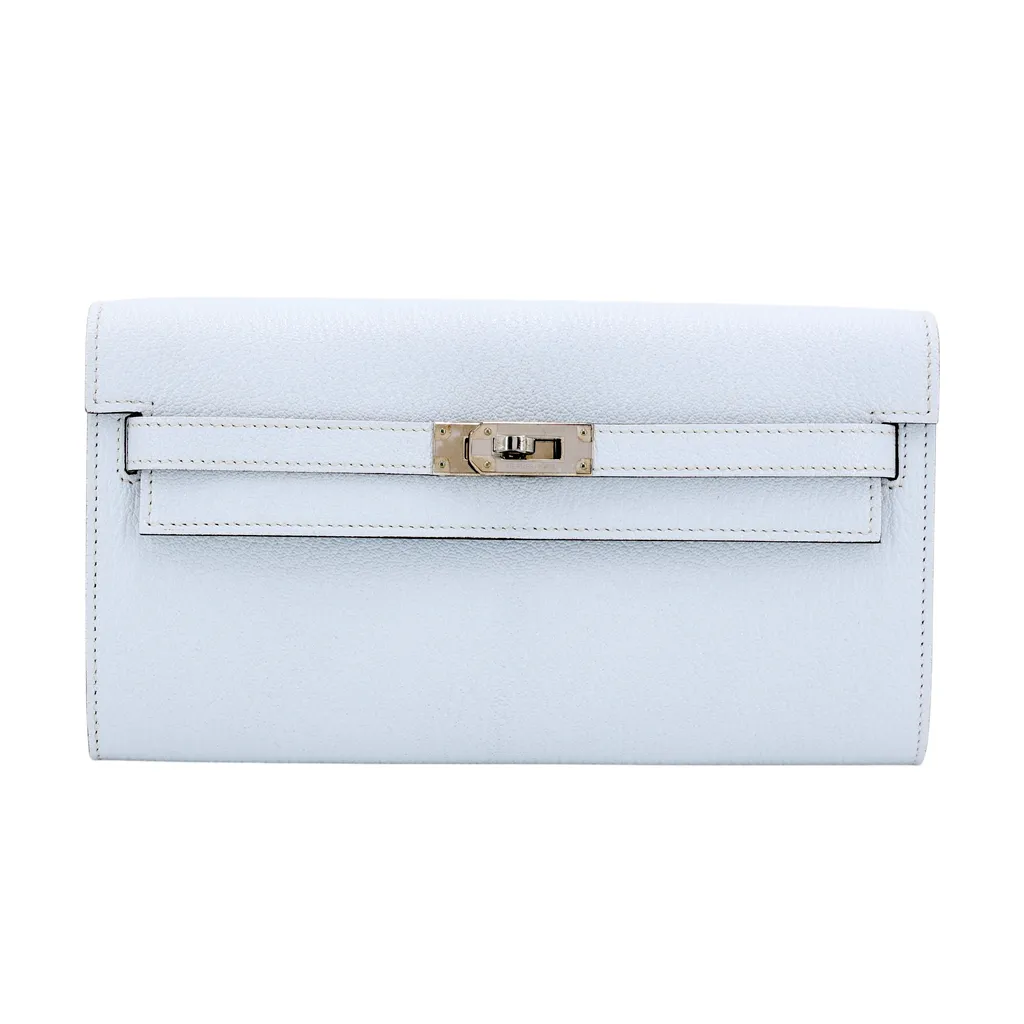 Kelly To Go Wallet Bleu Brume (T0)