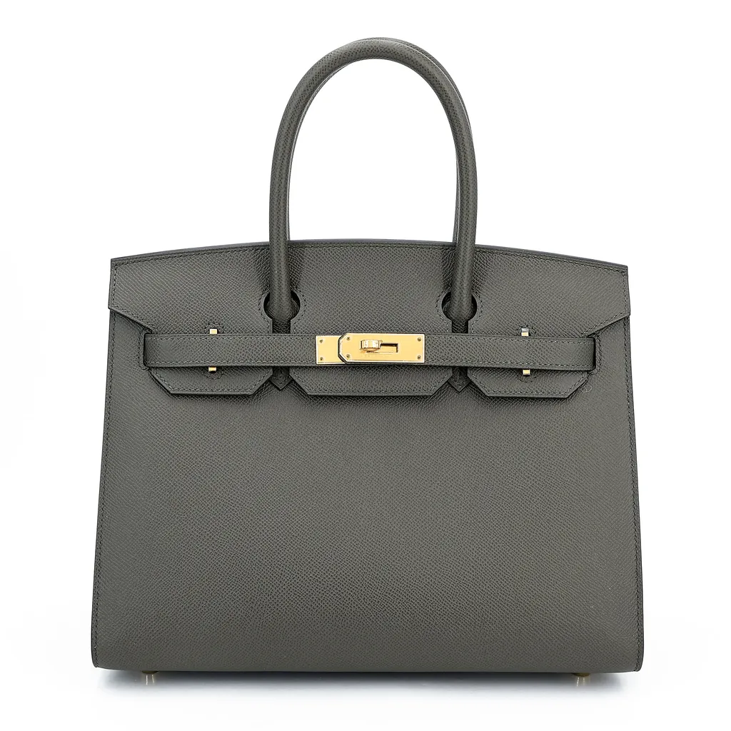 Birkin 30 Sellier Vert de Gris (C6)