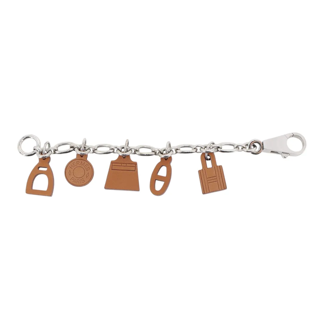 Olga Amulette Bag Charm Silver