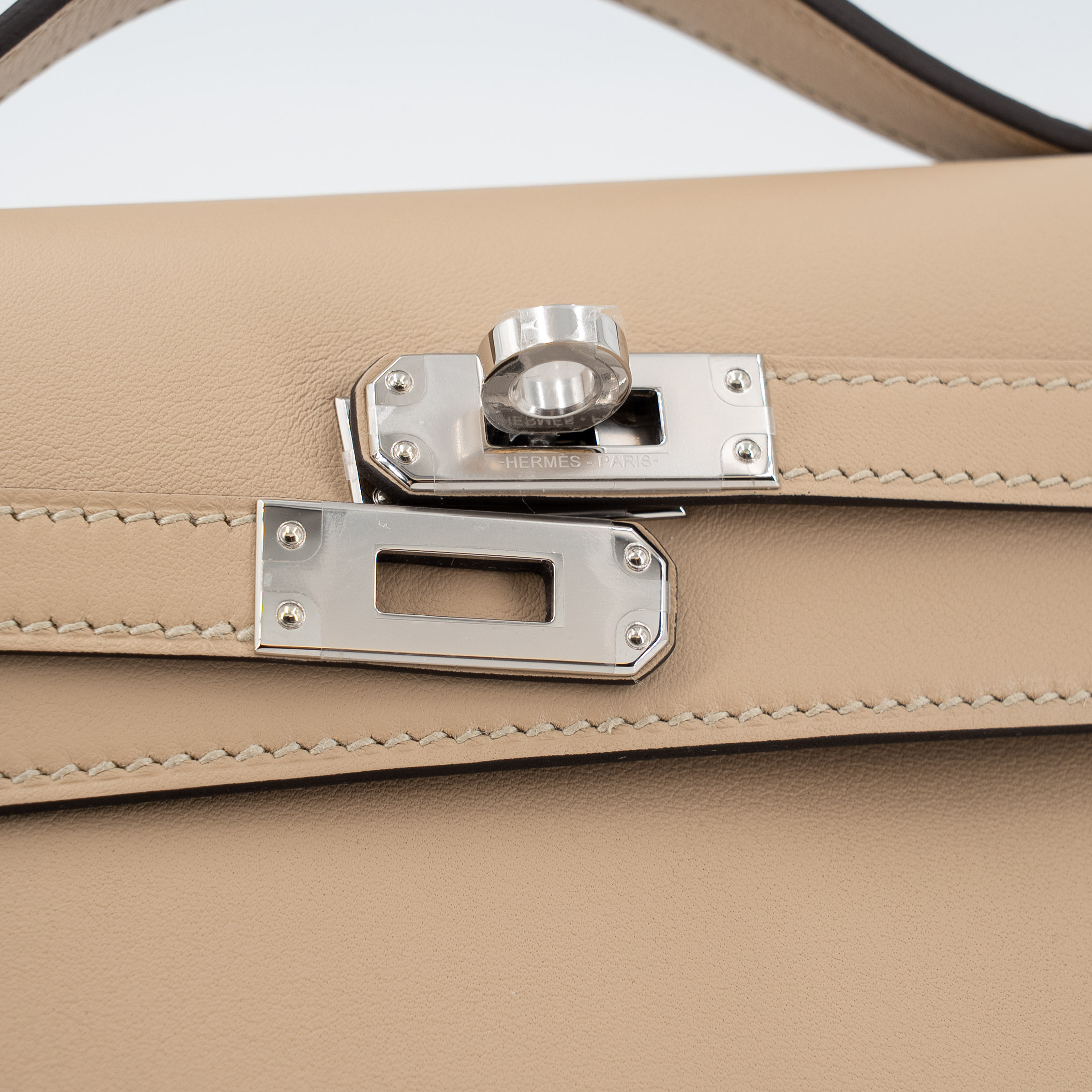 ランク N 新品 HERMÈS エルメス ポシェットケリー トレンチ (S2