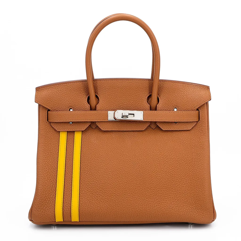 Birkin 30 Officer Gold (37)