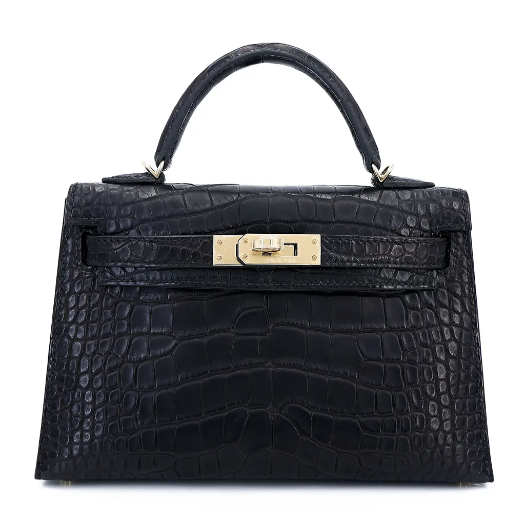 Mini Kelly II HSS Noir (89) Gris Perle (80)