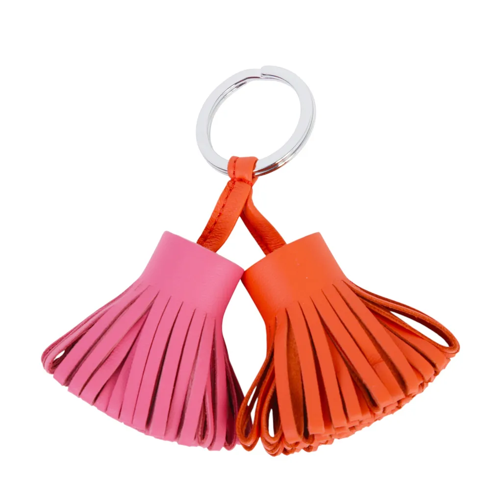 Carmen Uno-Dos key ring Rose Azalee (8W) Orange