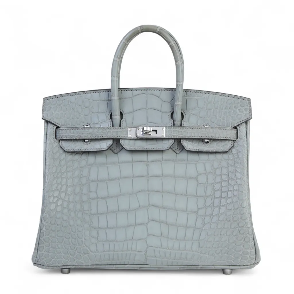 Birkin 25 0V 水晶灰 Gris Ciment