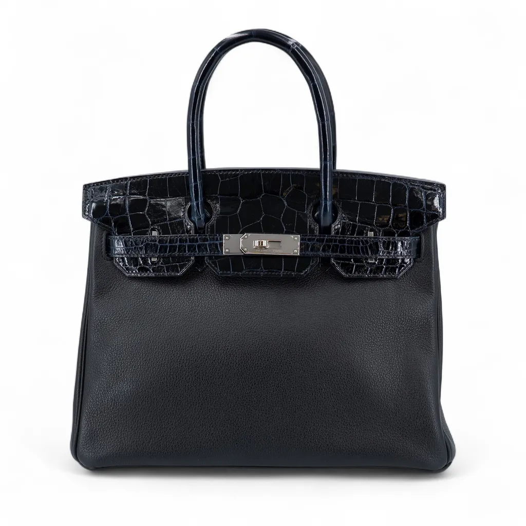 Birkin 30 Touch 78 深海蓝 Blue Marine 89 黑色 Noir (Black)