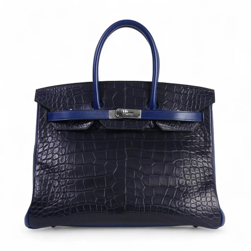 Birkin 35 73 宝石蓝 Bleu Saphir