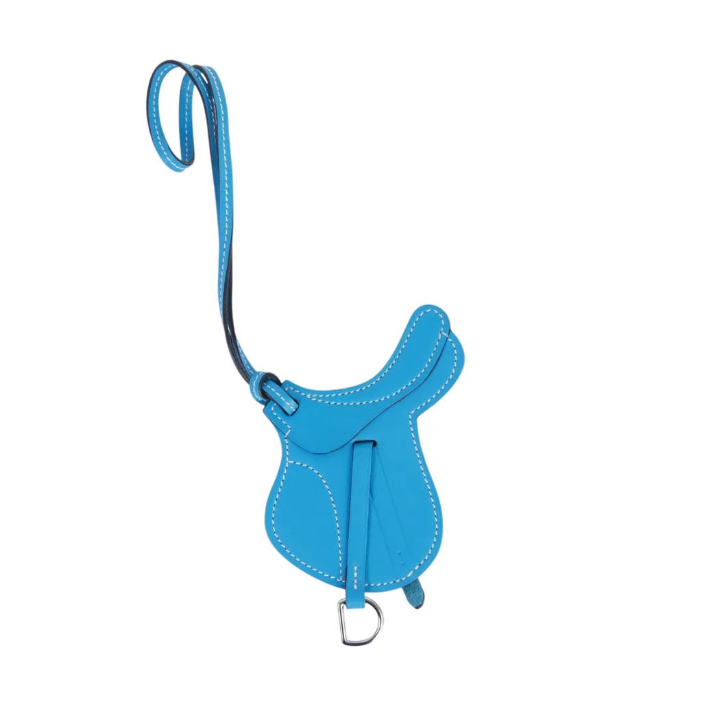 Paddock Horseshoe Charm Bleu Zanzibar (B3)