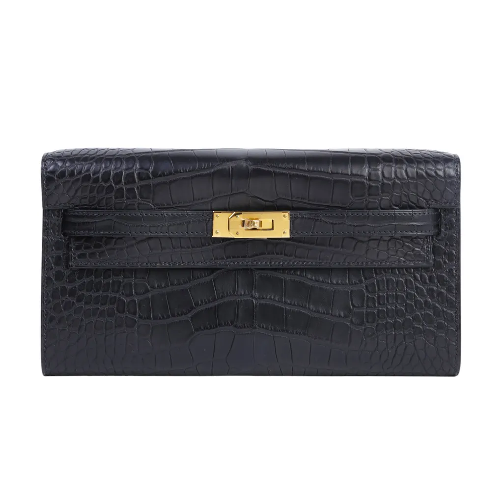 Kelly To Go 錢包 89 黑色 Noir (Black)