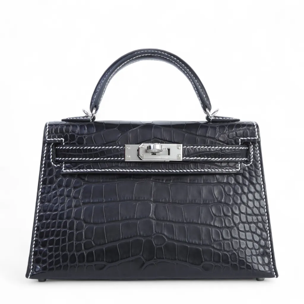 Mini Kelly 二代 89 黑色 Noir (Black) I2 奶油白 Nata