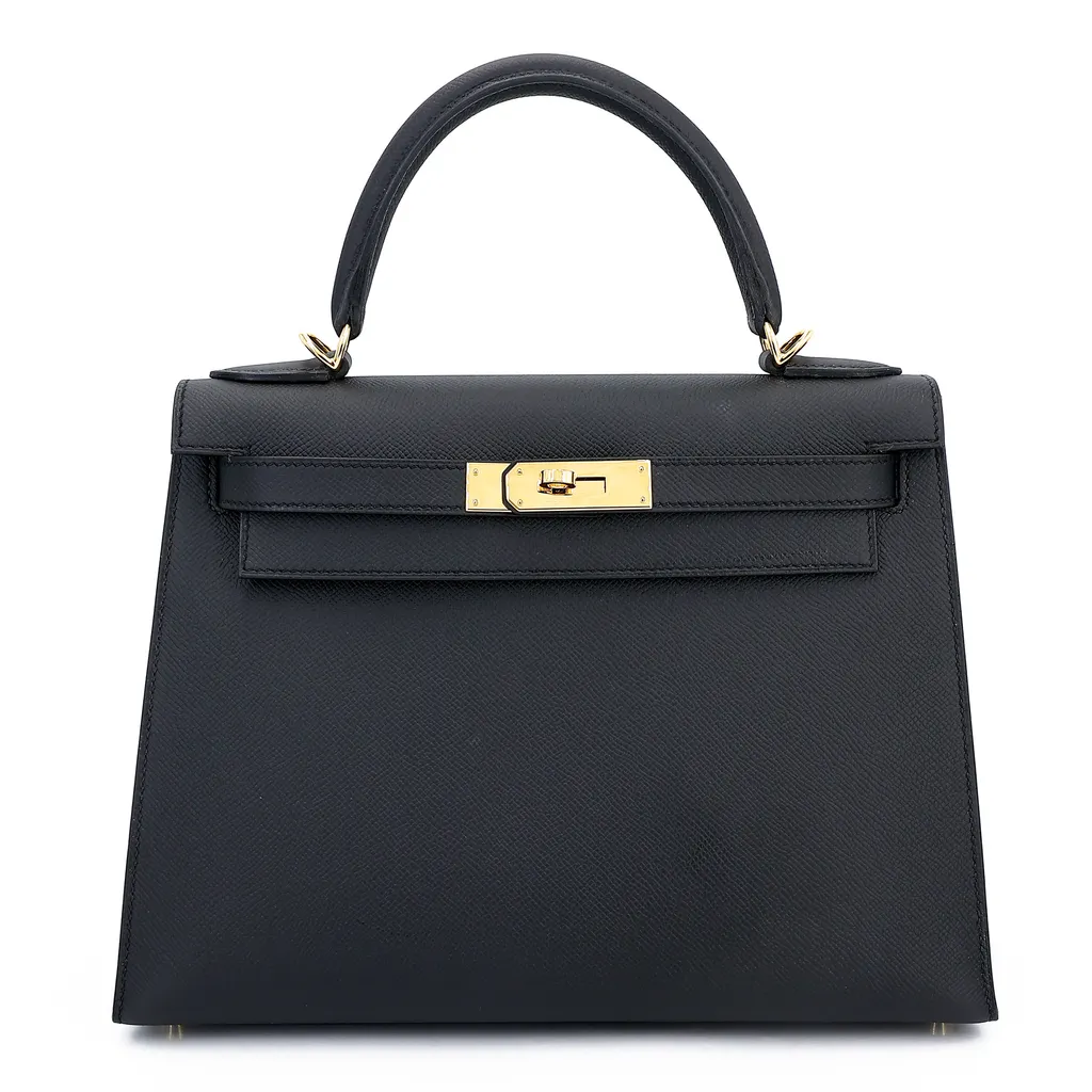 Kelly 28 Sellier Noir (89)