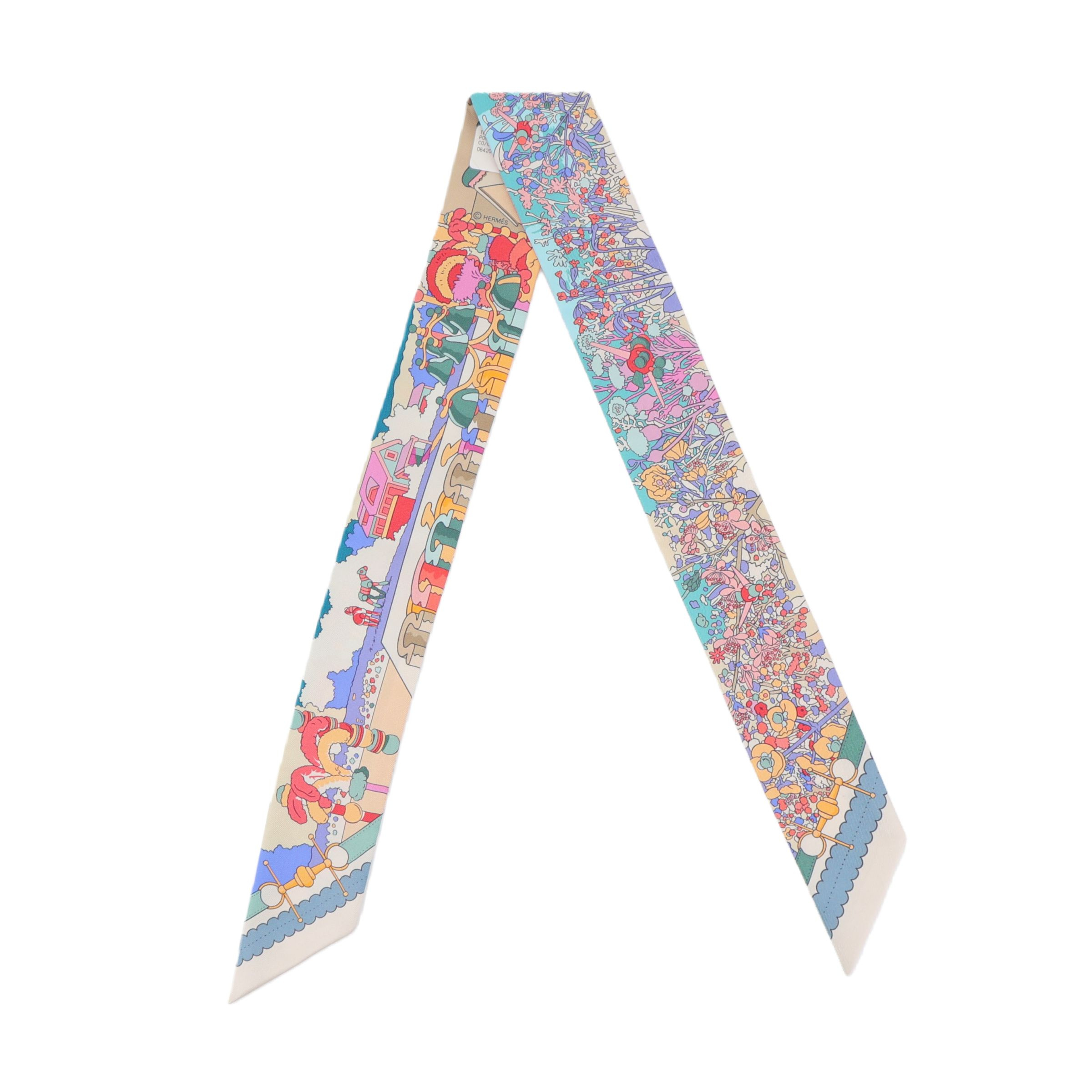 週末限定❗【新品】HERMES ♡ ツイリー スカーフ ポニー・ピット・ストップ em3158.jpg