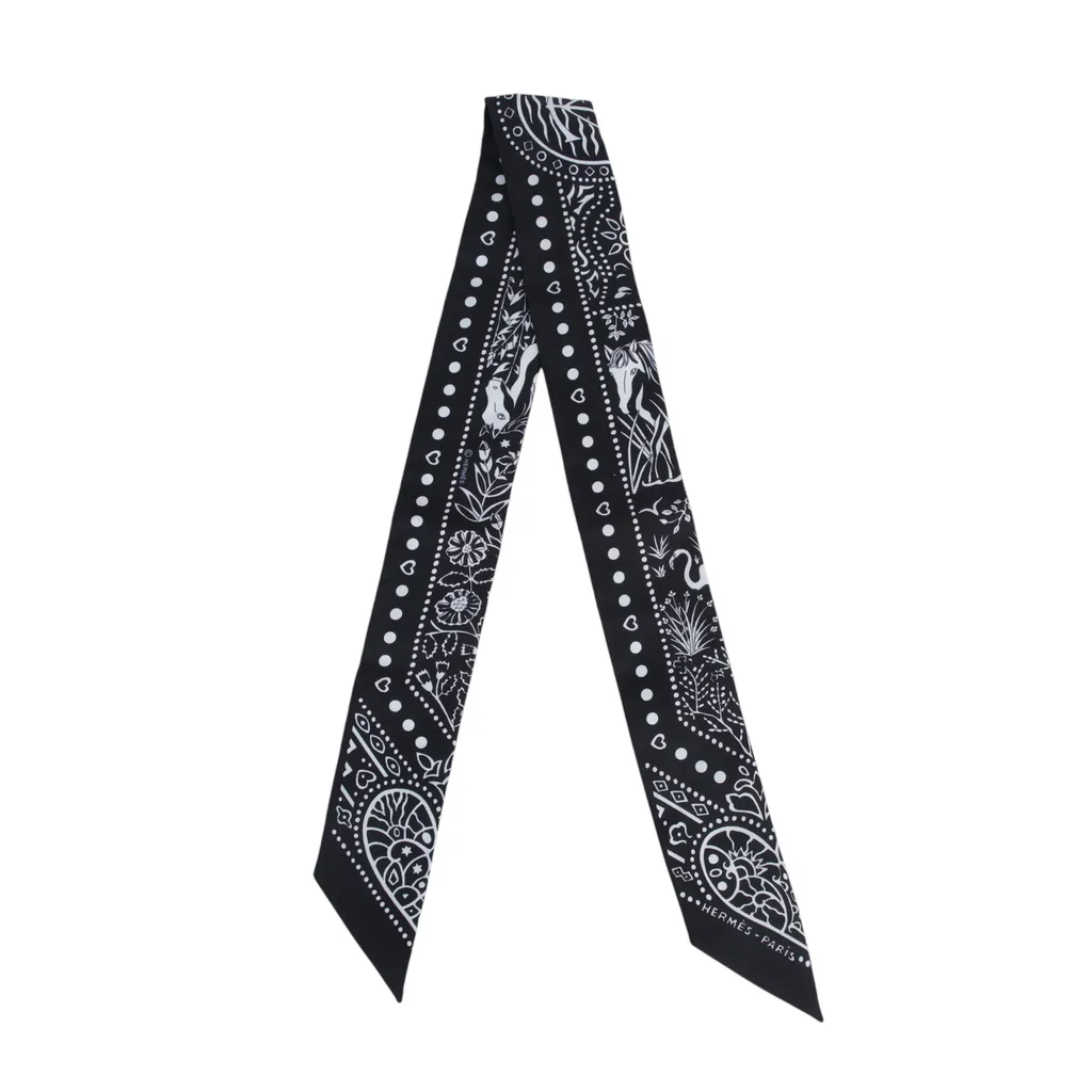 Twilly  Entre Ciel et mer Bandana Noir (89)