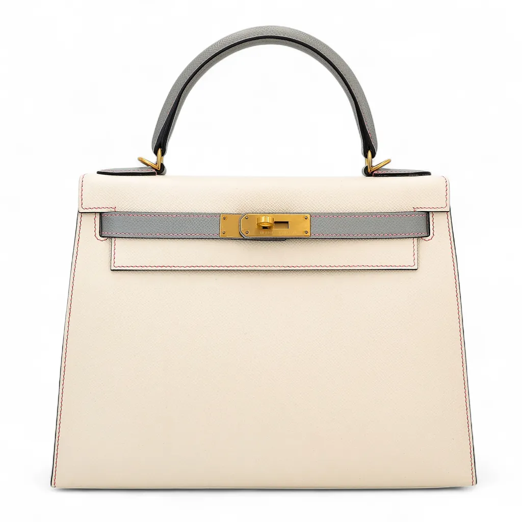 Kelly 28 Sellier HSS Craie (10) Gris Mouette (4Z)