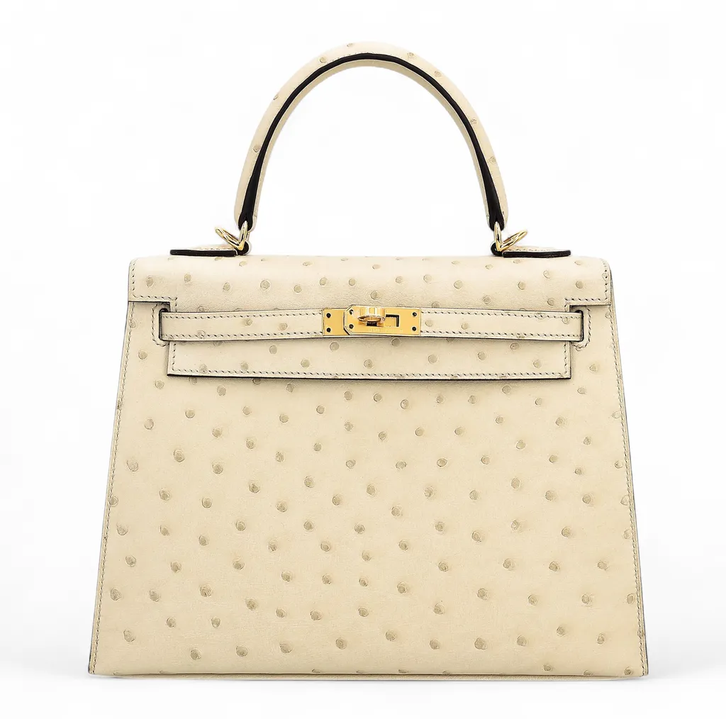 Kelly 25 Sellier Parchemin (3C)