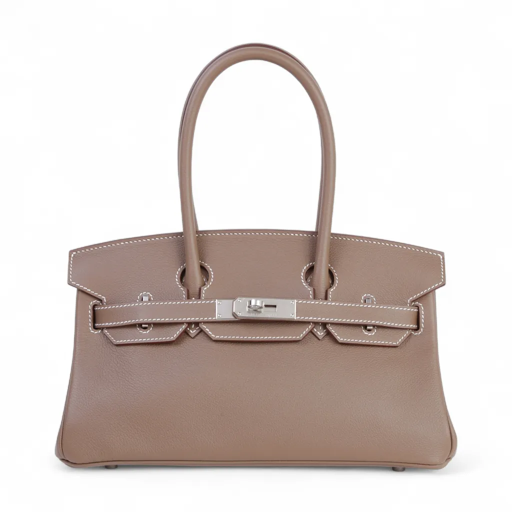 Birkin Shoulder Light 29 Etoupe (18)