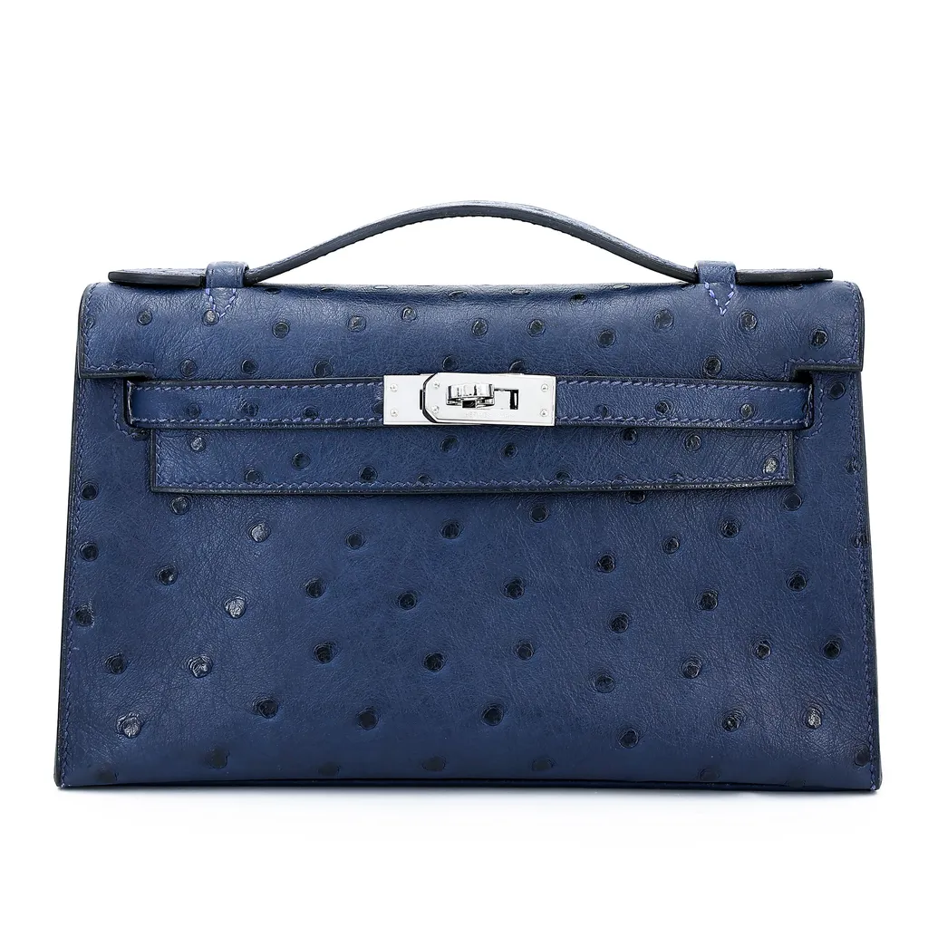 Kelly Pochette Bleu de Malte (7L)