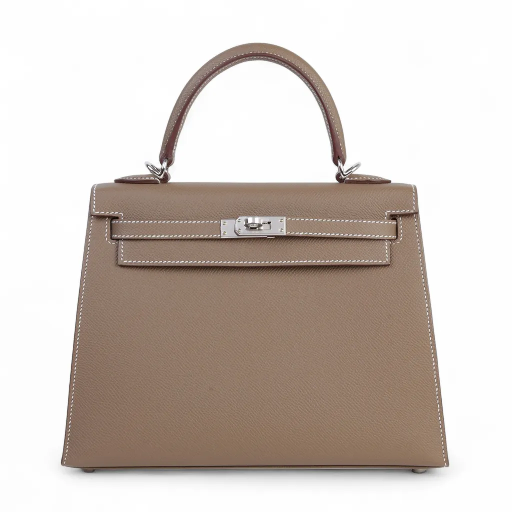 Kelly 25 Sellier Etoupe (18)