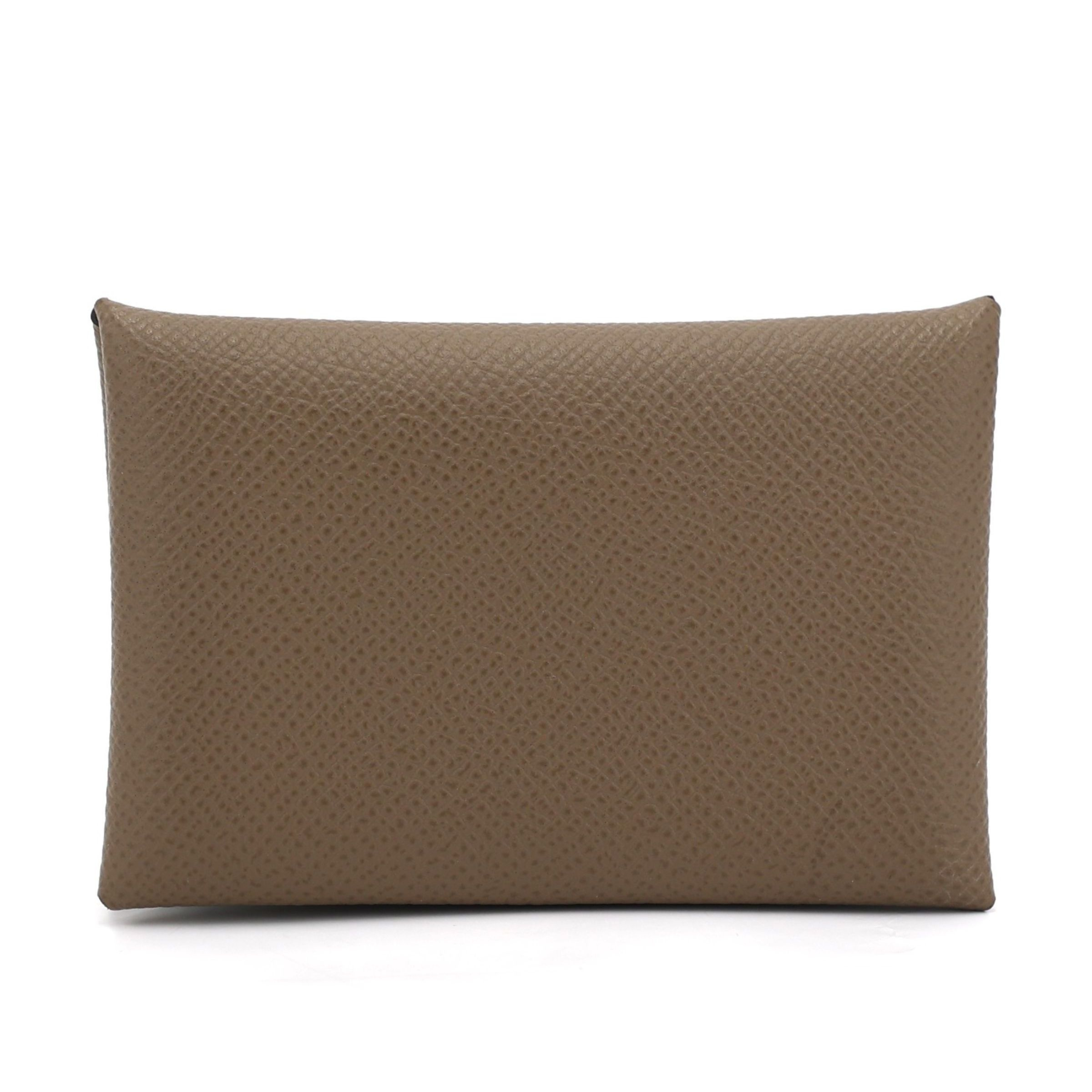 ランク NS 未使用品 HERMÈS エルメス カルヴィ デュオ エトゥープ (18