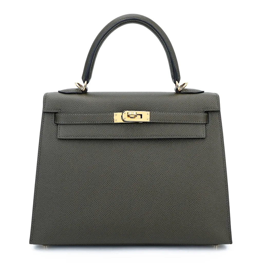 Kelly 25 Sellier Vert de Gris (C6)