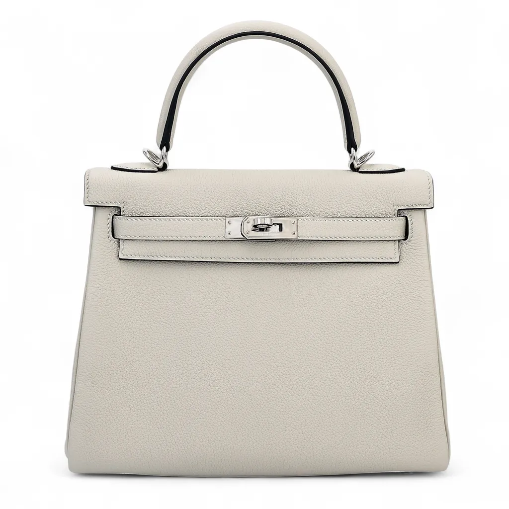 Kelly 25 HSS Verso Gris Perle (80) Bleu Indigo (76)