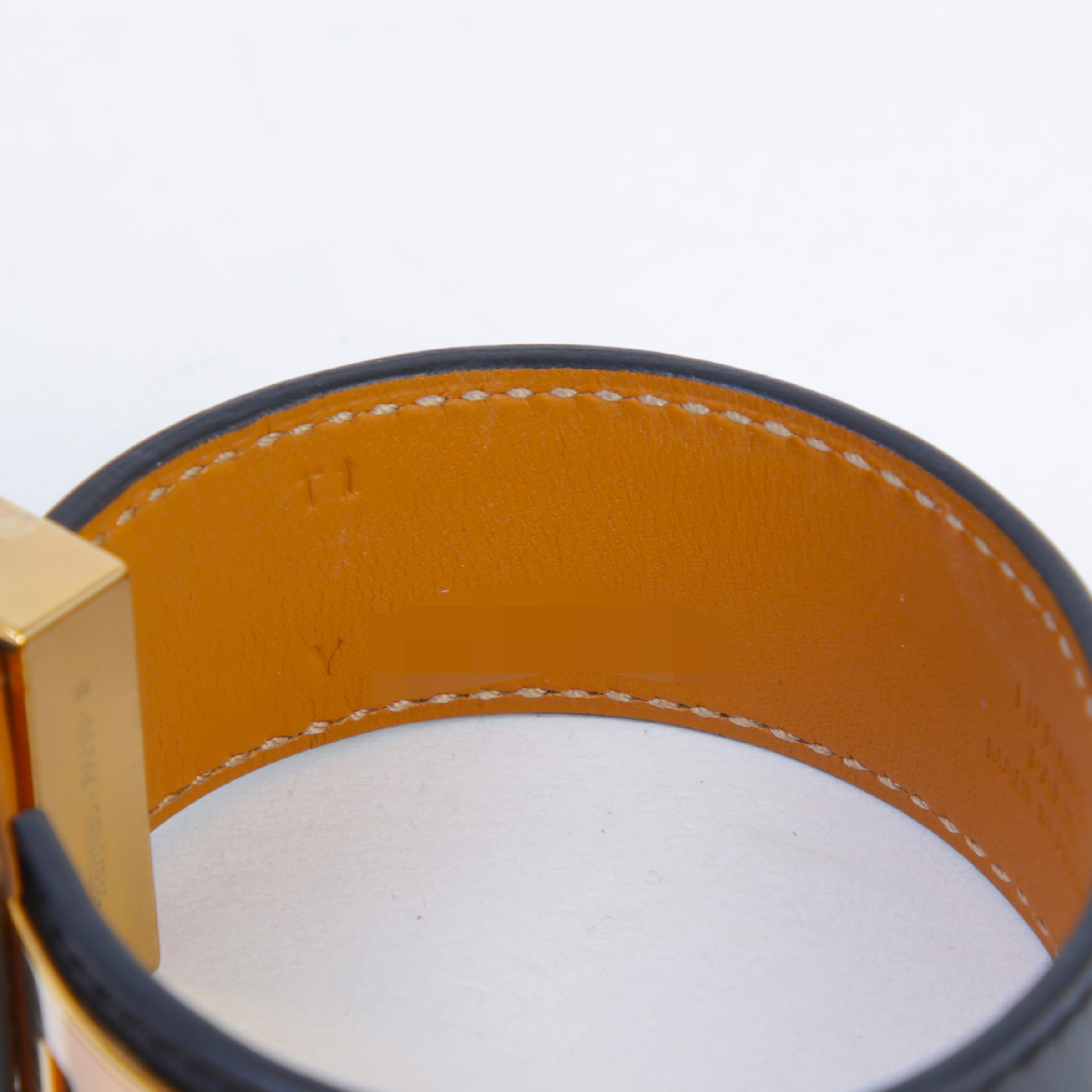 ランク A HERMÈS エルメス コリエドシアン ブレスレット 24 ブラック