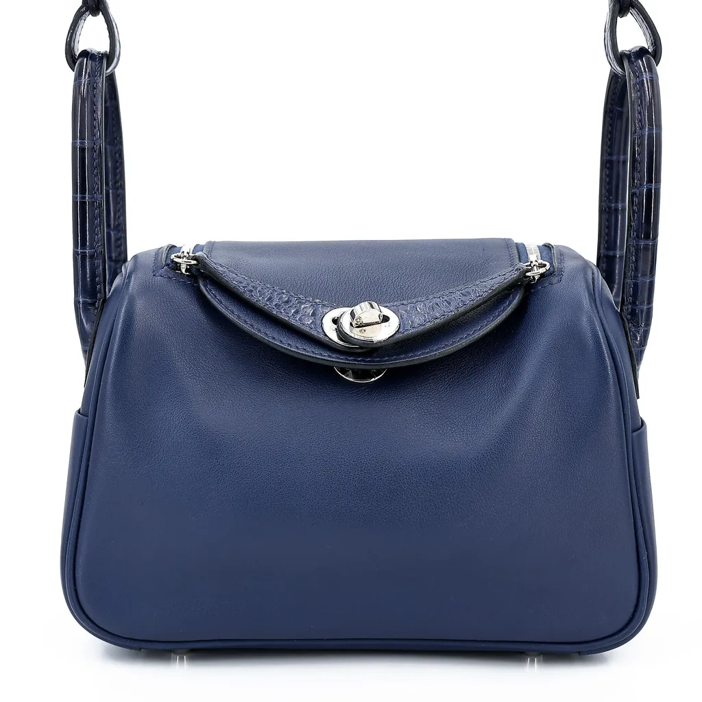 Mini Lindy Touch Bleu Saphir (73)