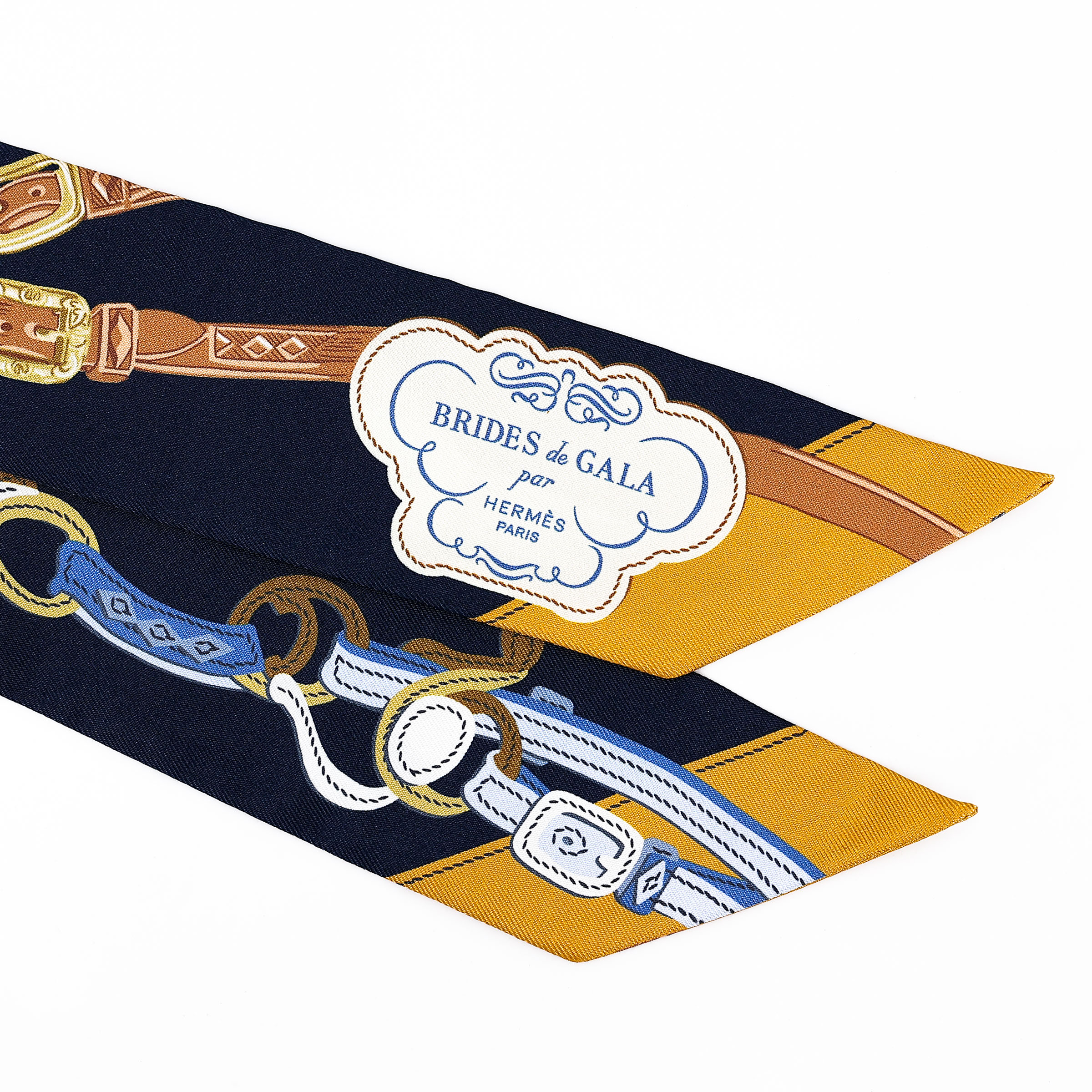 ランク NS 未使用品 HERMÈS エルメス ツイリー ブリッド・ドゥ・ガラ