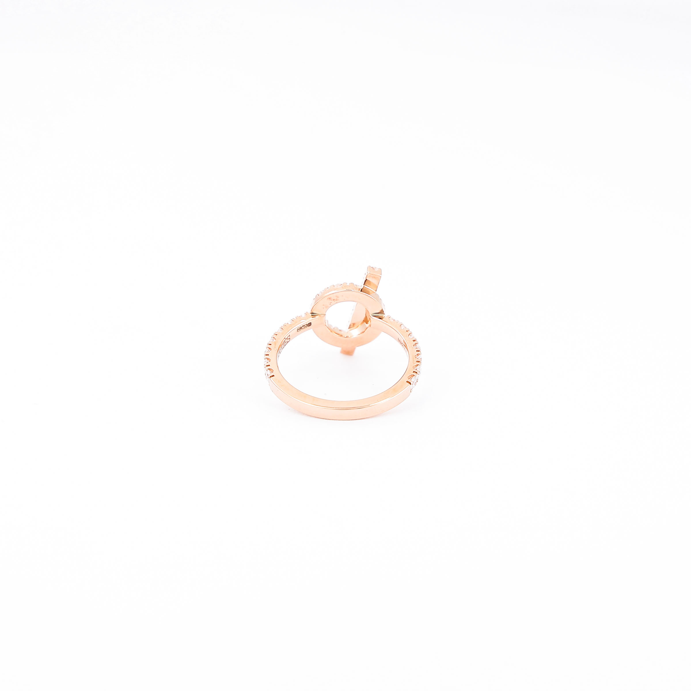 ランク N 新品 HERMÈS エルメス フィネス リング ピンクゴールド K18