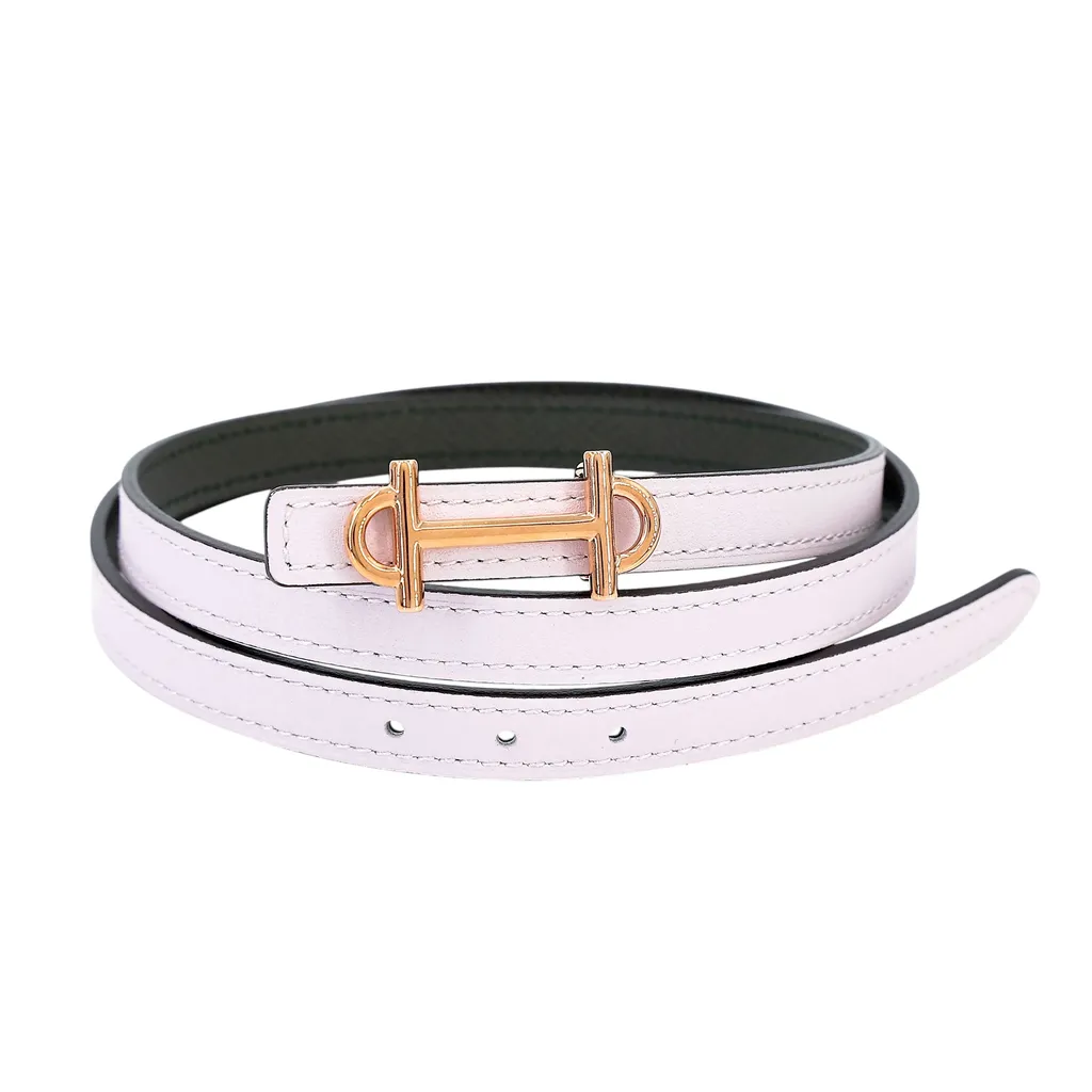 Belt Gamma 75cm Mauve Pale (09) Vert de Gris (C6)