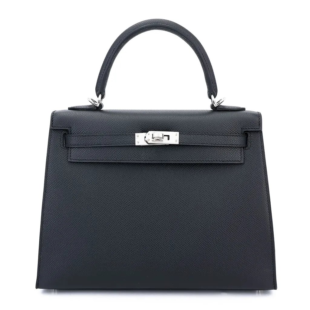 Kelly 25 Sellier Noir (89)