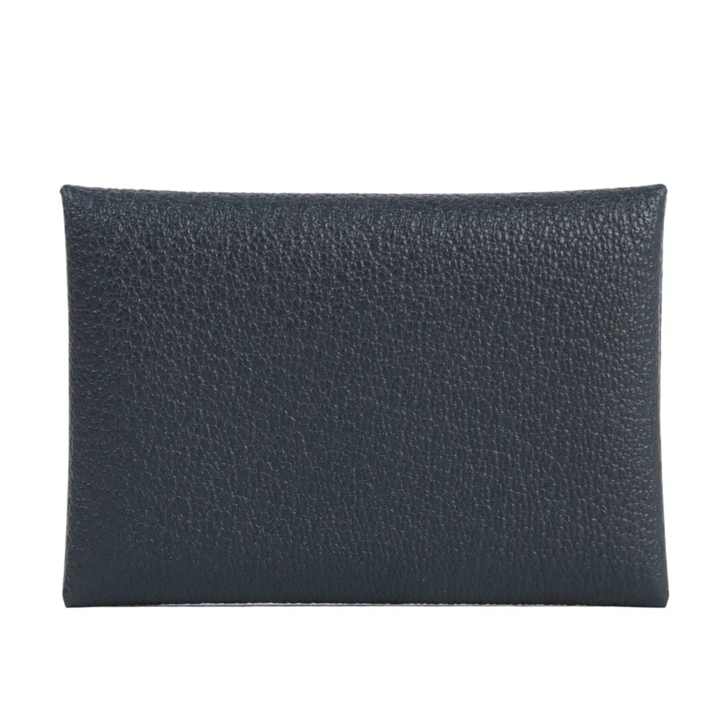 Calvi Duo card holder Noir (89) Mauve Pale (09)