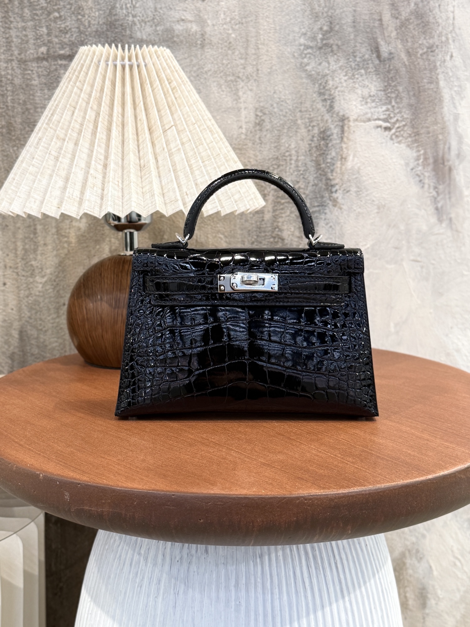 ランク N 新品 HERMÈS エルメス ミニケリー2 ブラック (89