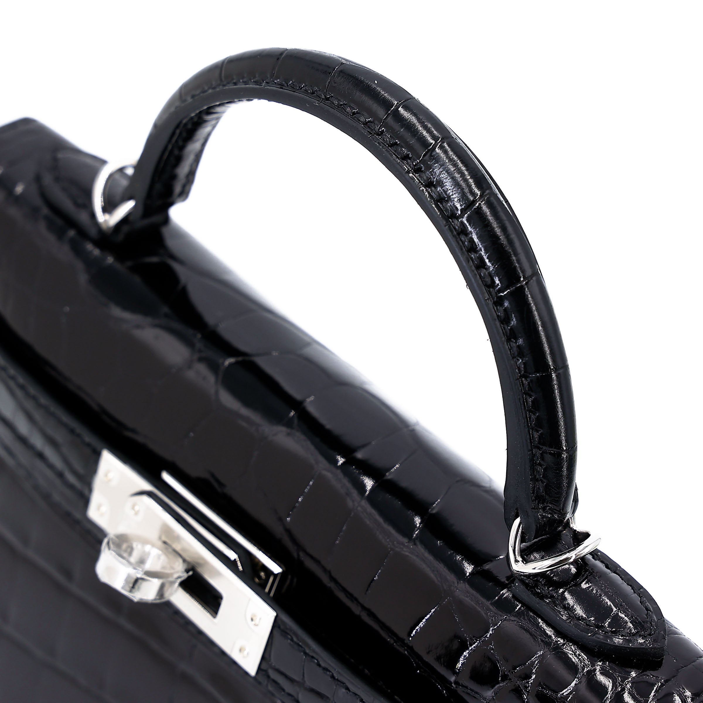 ランク N 新品 HERMÈS エルメス ミニケリー2 ブラック (89